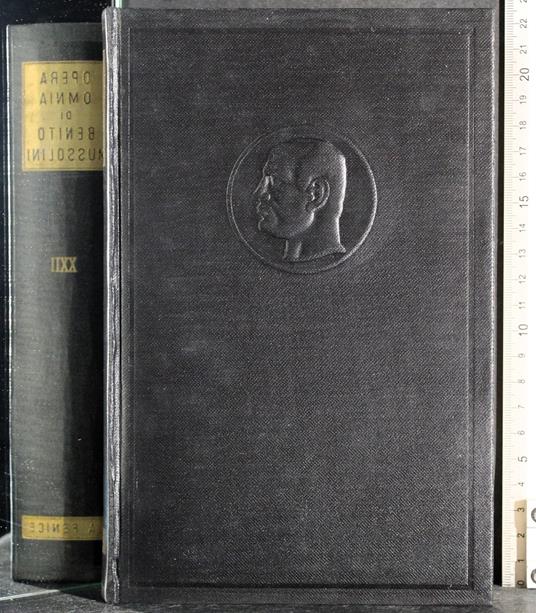 Opera omnia di Benito Mussolini. Vol XXII - copertina
