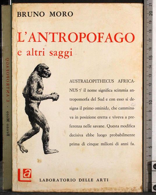 L' antropofago e altri saggi - Bruno Soro - copertina