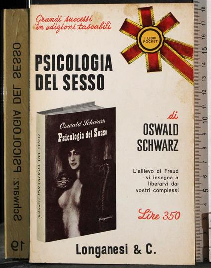 Psicologia del sesso - Oswald Schwarz - copertina