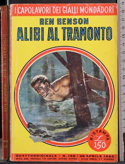 Alibi al trmonto - Ben Benson - copertina
