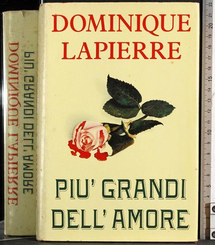 Più grandi dell'amore - Dominique Lapierre - copertina