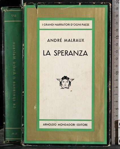 speranza - André Malraux - copertina