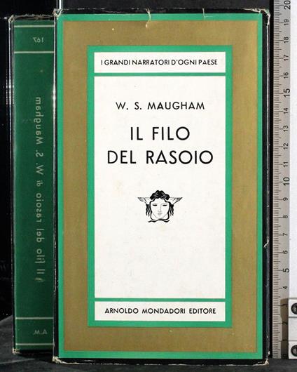 Il filo del rasoio - W. Somerset Maugham - copertina