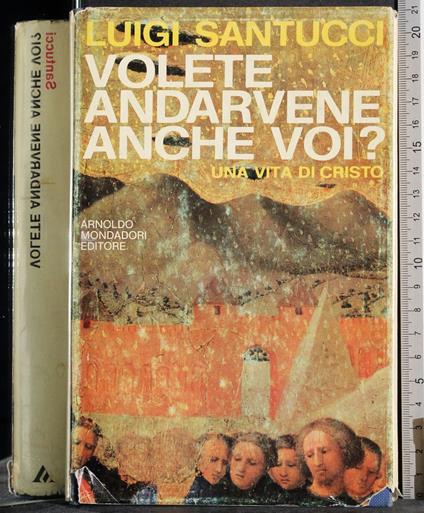 Volete andarvene anche voi? Una vita di Cristo - Luigi Santucci - copertina