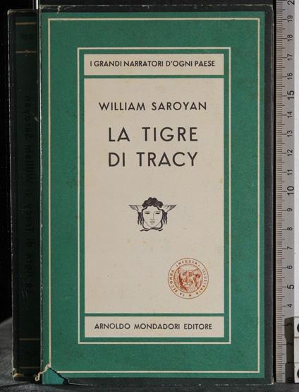 tigr di tracy - William Saroyan - copertina