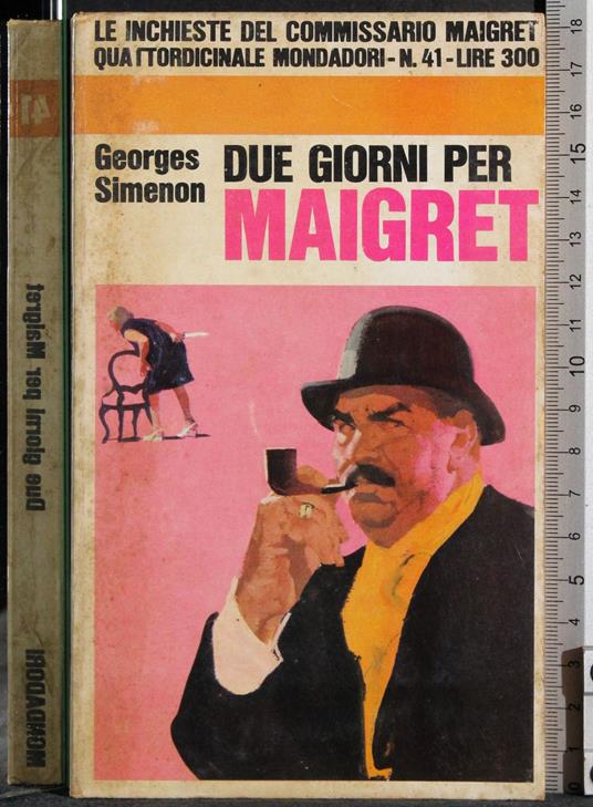 Due giorni per Maigret - Georges Simenon - copertina