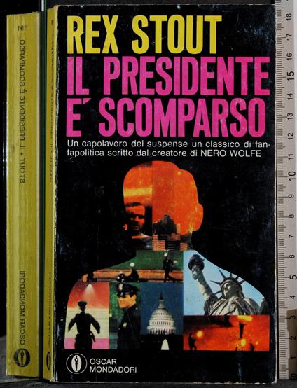 Il presidente è scomparso - Rex Stout - copertina