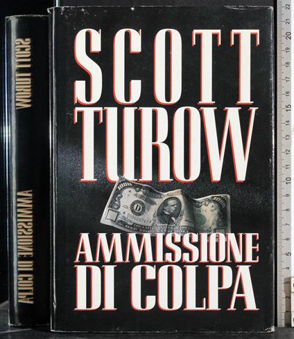 Ammissione di colpa - Scott Turow - copertina