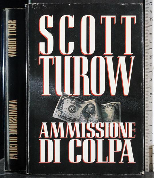 Ammissione di colpa - Scott Turow - copertina