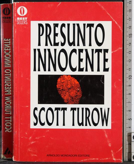 Presunto innocente - Scott Turow - copertina