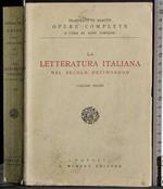 Opere complete 3. Letteratura italiana secolo XIX Vol 1