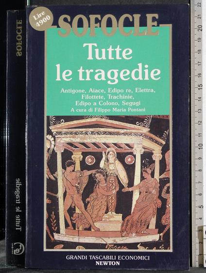 Tutte le tragedie - Sofocle - copertina