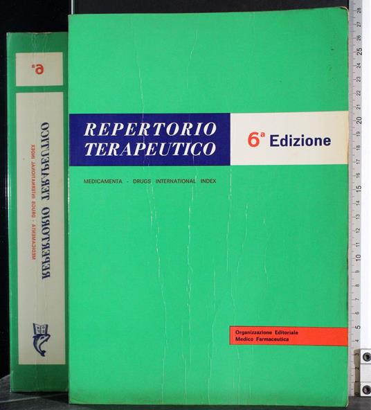 Repertorio terapeutico - copertina