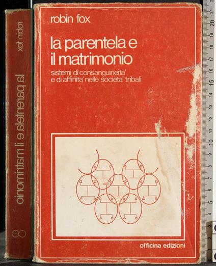 parentela e il matrimonio - Robin Fox - copertina