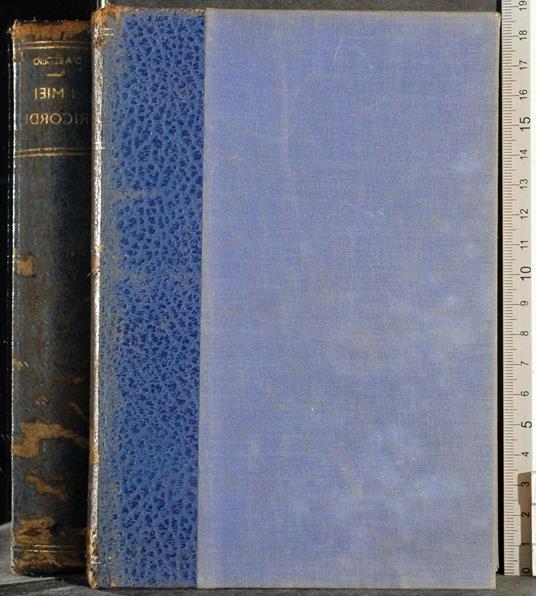 I miei ricordi - Massimo D'Azeglio - copertina