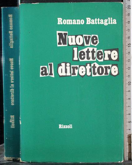 Nuove lettere al direttore - Romano Battaglia - copertina