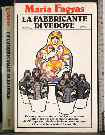 fabbricante di vedove - Maria Fagyas - copertina