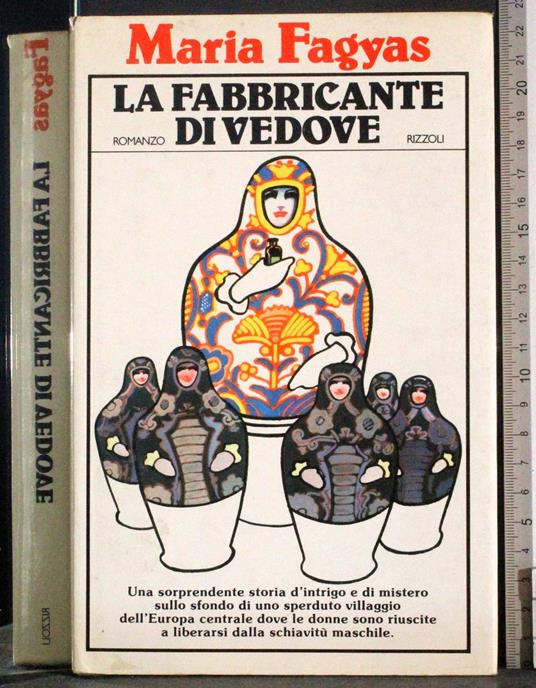fabbricante di vedove - Maria Fagyas - copertina