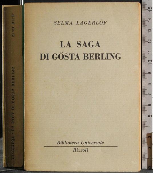 saga di Gosta Berling - Selma Lagerlof - copertina