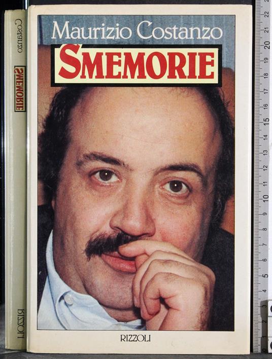 Smemorie - Costanzo Maurizio - copertina