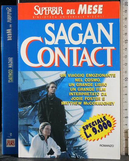 Contact - Carl Sagan - copertina