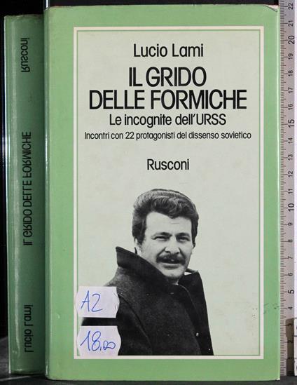 Il grido delle formiche - Lucio Lami - copertina