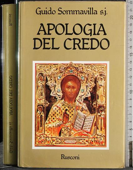 Apologia del credo - Guido Sommavilla - copertina