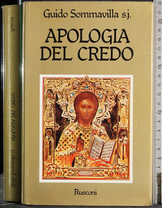 Apologia del credo - Guido Sommavilla - copertina