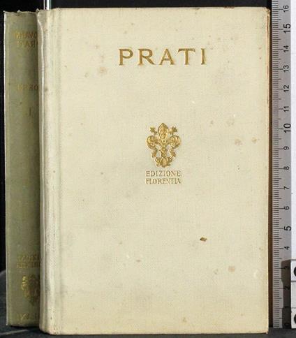 Poesie. Vol 1 - Giovanni Prati - copertina