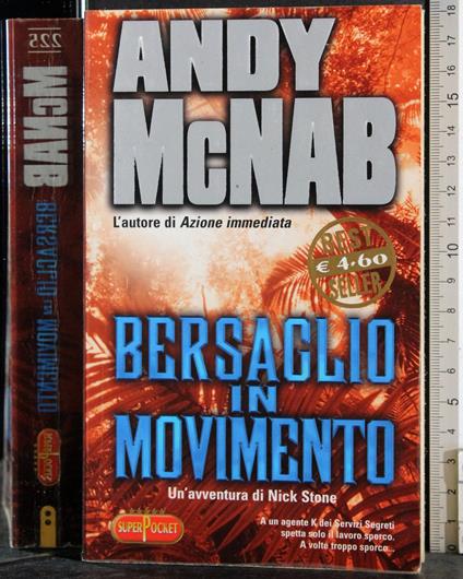 Bersaglio in movimento - Andy McNab - copertina