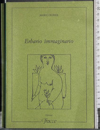 Erbario immaginario - Mario Rondi - copertina