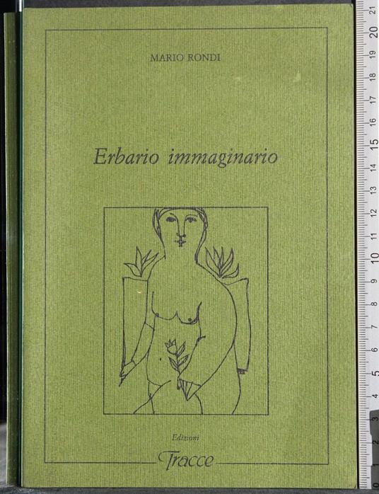 Erbario immaginario - Mario Rondi - copertina