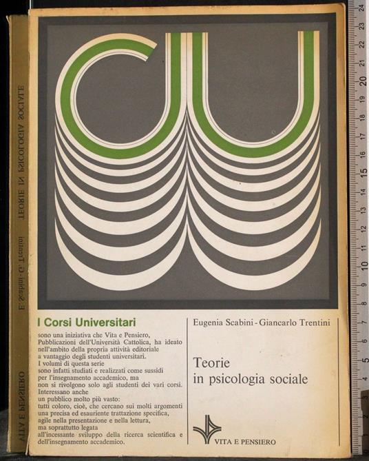 Teorie in psicologia sociale - copertina