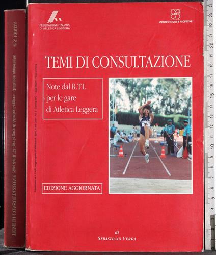 Temi di consultazione - Sebastiano Verde - copertina