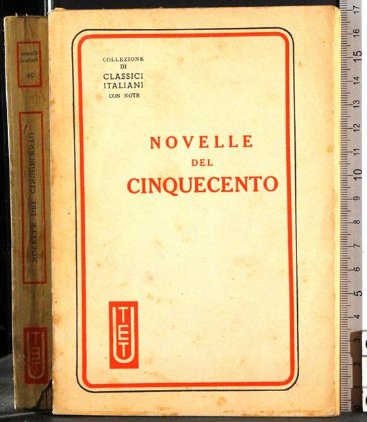 Novelle del cinquecento - copertina