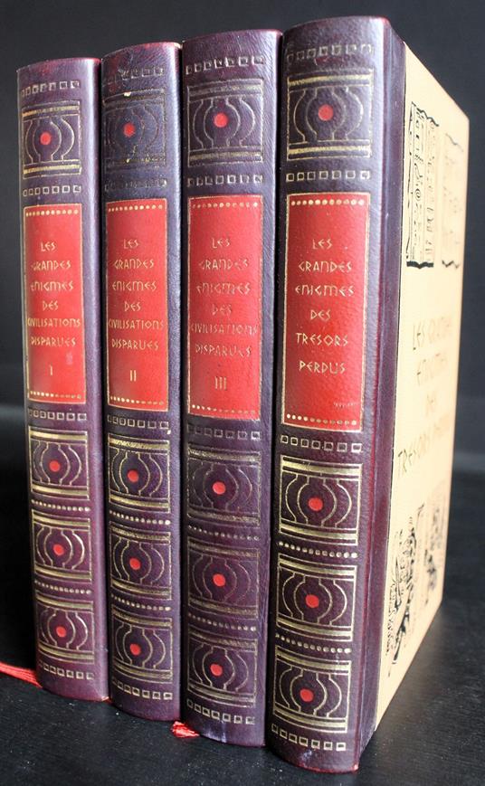 Les grandes enigmes des civilisations disparues dal Vol 1 al 4 - copertina