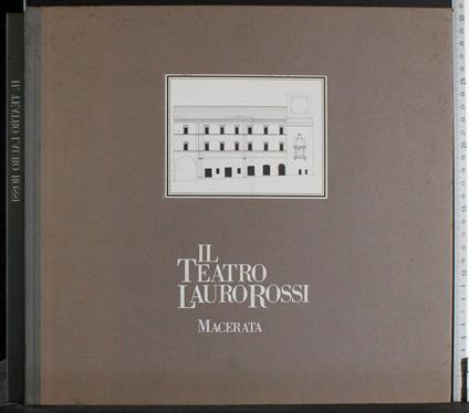 Il teatro Lauro Rossi. Macerata - copertina