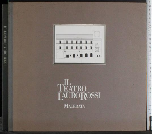 Il teatro Lauro Rossi. Macerata - copertina