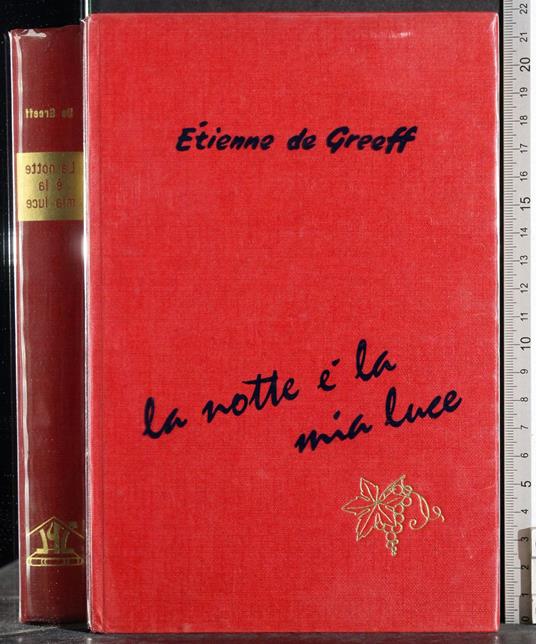 notte è la mia luce - copertina