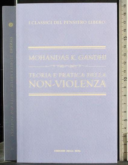 Teoria e pratica della non-violenza - copertina