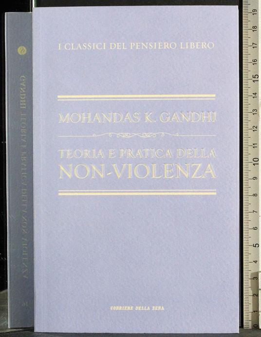 Teoria e pratica della non-violenza - copertina