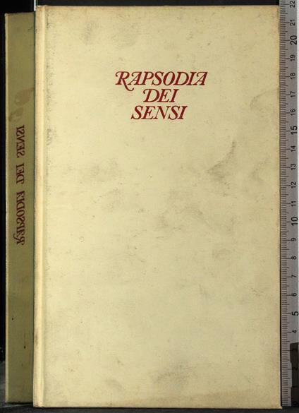 Rapsodia dei sensi - Belen - copertina