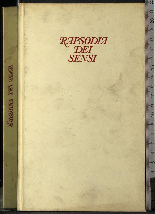 Rapsodia dei sensi - Belen - copertina