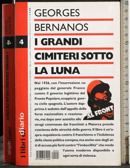 I grandi cimiteri sotto la luna - Georges Bernanos - copertina