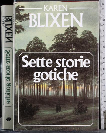 Sette storie gotiche - Karen Blixen - copertina