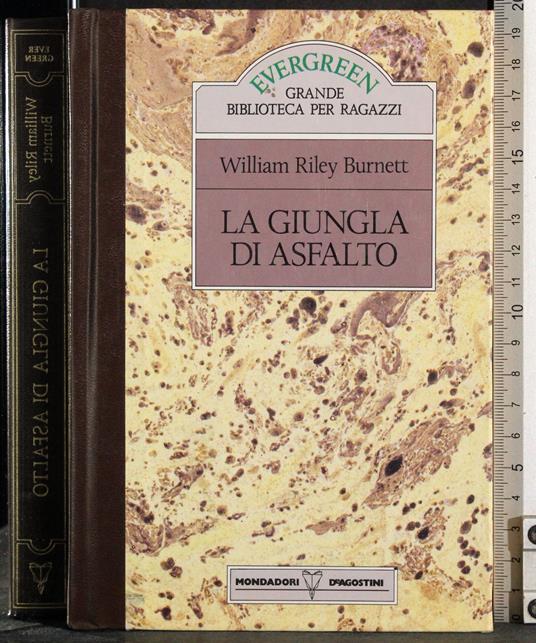 gingla di asfalto - William R. Burnett - copertina