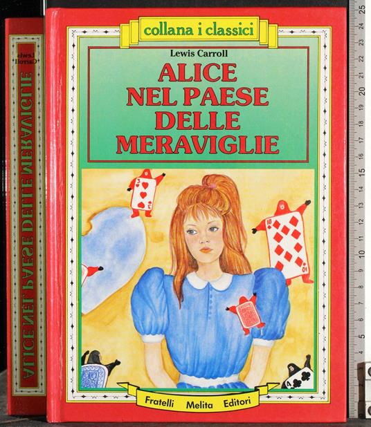 Alice nel paese delle meraviglie - Lewis Carroll - copertina