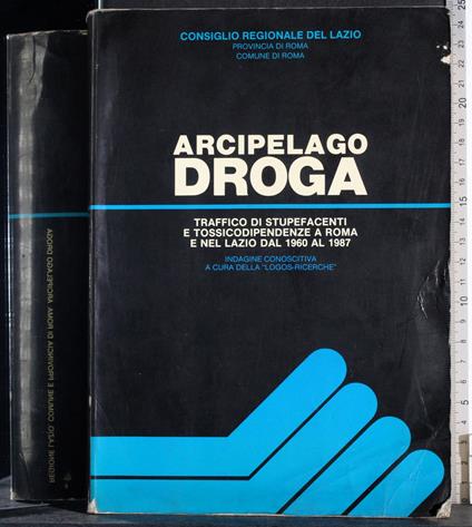 Arcipelago droga - G. Valerio Catullo - copertina