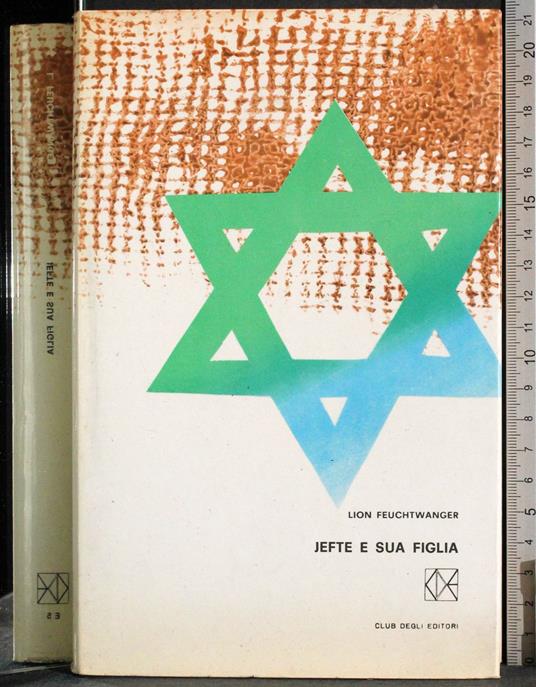Jefte e sua figlia - Lion Feuchtwanger - copertina