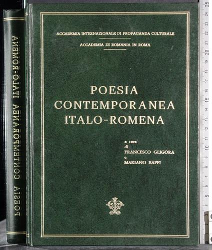 Poesia contemporanea Italo-Romane - Francesco Gligora - copertina